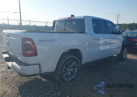 2020 Ram 1500 Laramie 4X4 5'7 Box из США, поврежденный, VIN 1C6SRFJT2LN380614